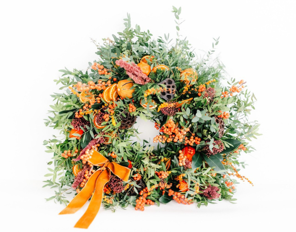 Wreath-Making Masterclass with Flowers of Bath